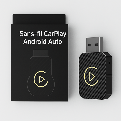 Boîtier CarPlay & Android Auto Sans Fil